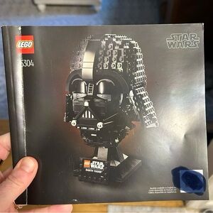LEGO Star Wars Darth Vader INSTRUCTIONS only